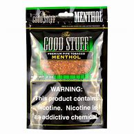TOBACCO BAGS - GOOD STUFF 2OZ MENTHOL